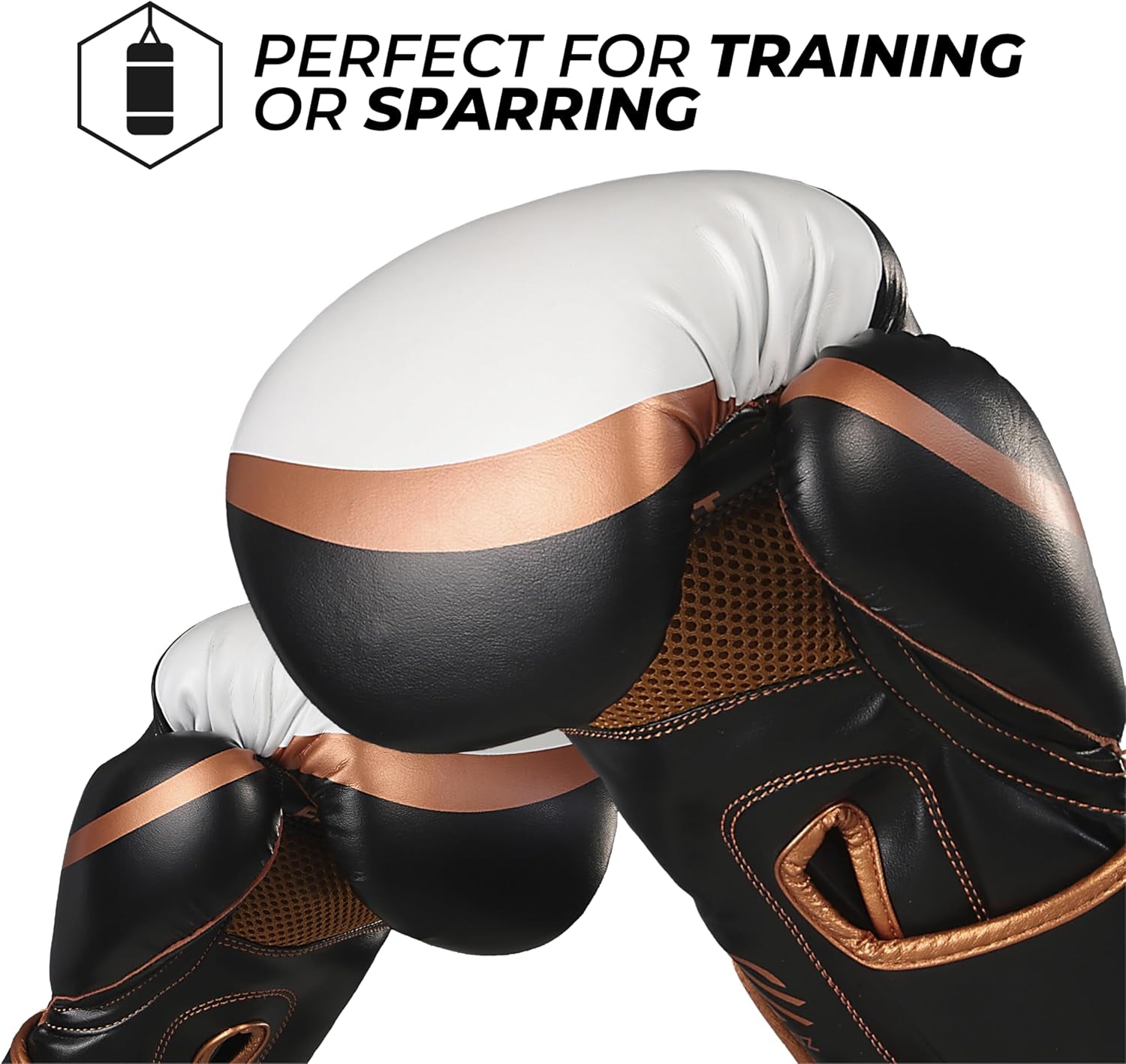 Essential Gel Boxing Gloves Kickboxing Gloves for Men & Women Boxing Training & Sparring Gloves Muay Thai and Heavy Bag Training