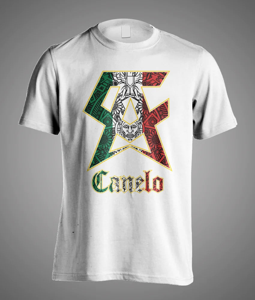 Canelo Boxing Mexican Style Mexico Saul Alvarez Logo Symbol Mens T-Shirt Cotton O-Neck Short Sleeve Men's T Shirt Size S-3XL