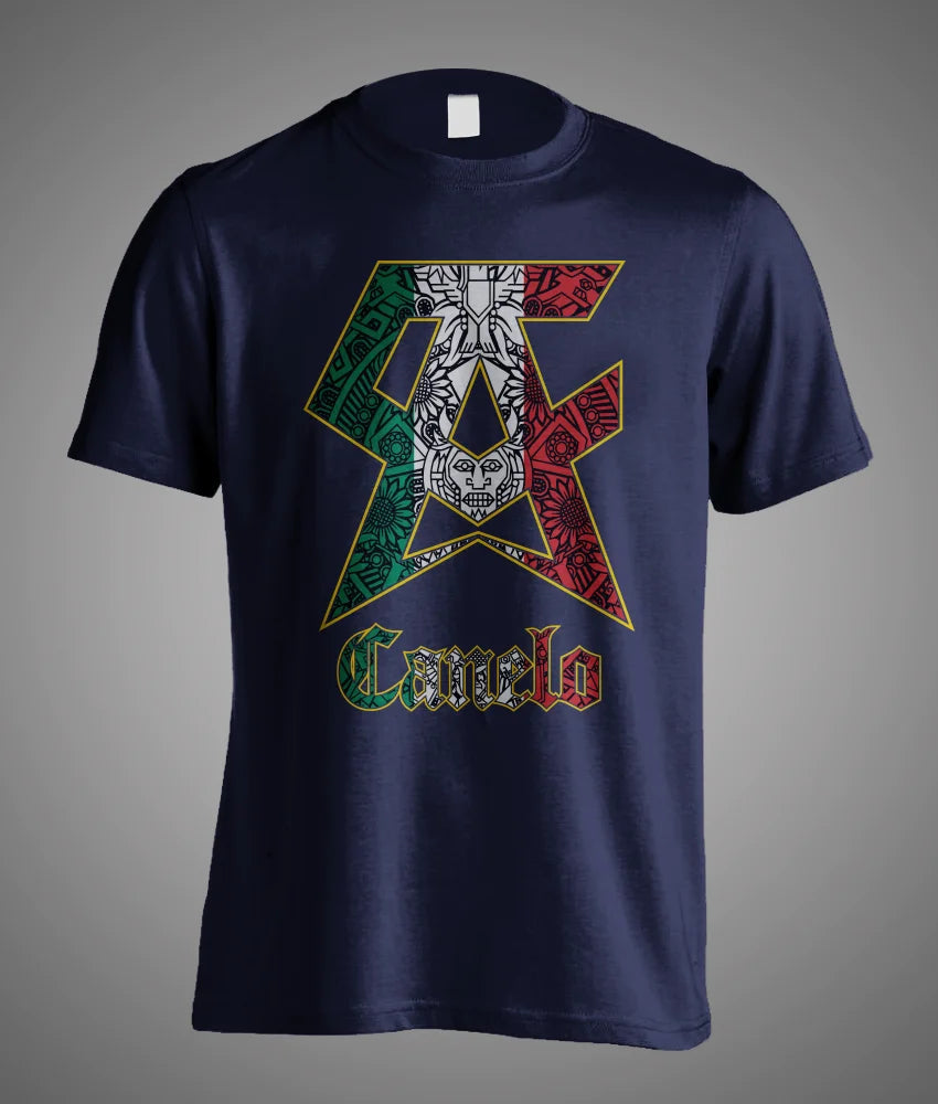 Canelo Boxing Mexican Style Mexico Saul Alvarez Logo Symbol Mens T-Shirt Cotton O-Neck Short Sleeve Men's T Shirt Size S-3XL