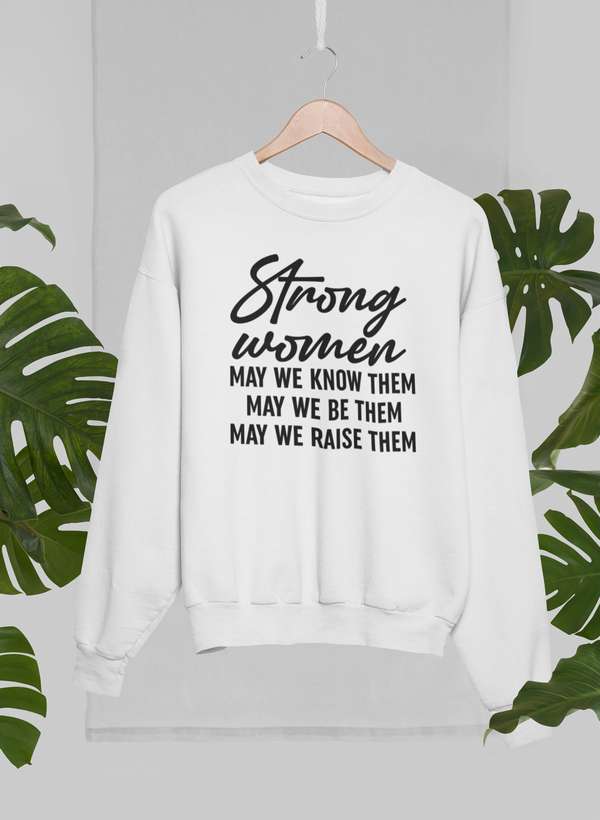 Strong Women Sweat Shirt-0